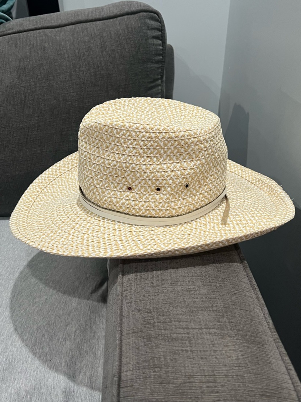 Eric Javits Western Straw Hat - Picture 2 of 10
